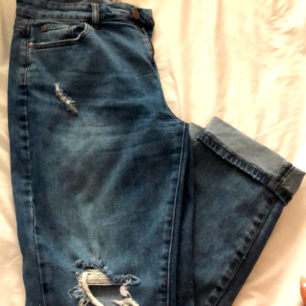 Fashion nova mom jeans stretch